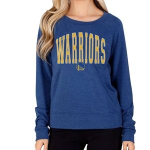 Women's Concepts Sport Royal Golden State Warriors Long Sleeve lightweight crew